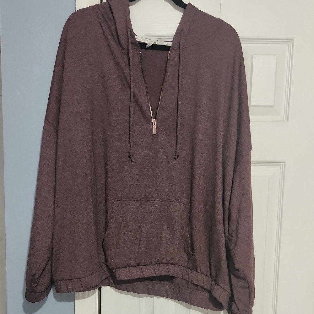 Live Well Lounge Half Zip Hoodie